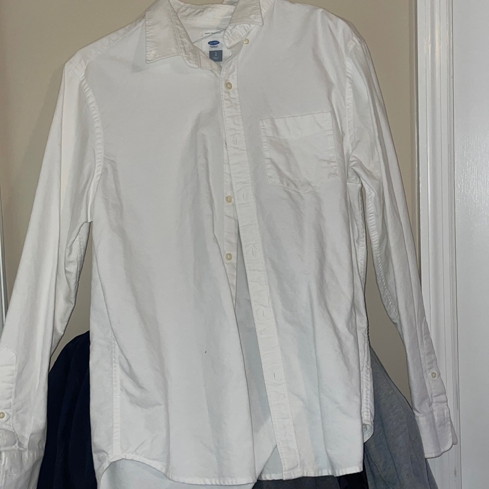 White button up